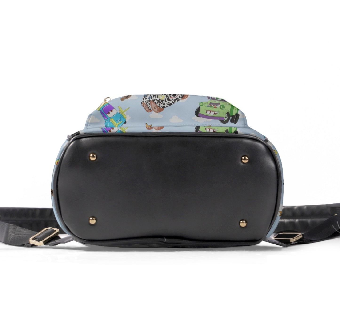 Car Story Leather Backpack