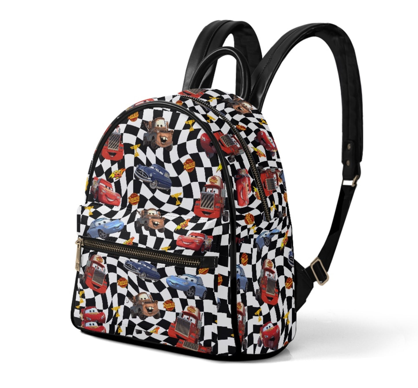 I Am Speed Leather Backpack