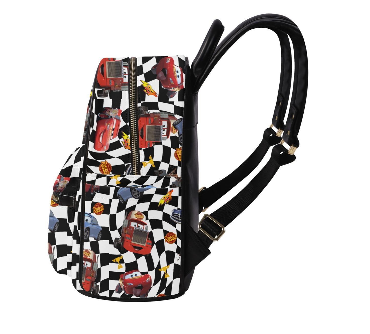 I Am Speed Leather Backpack