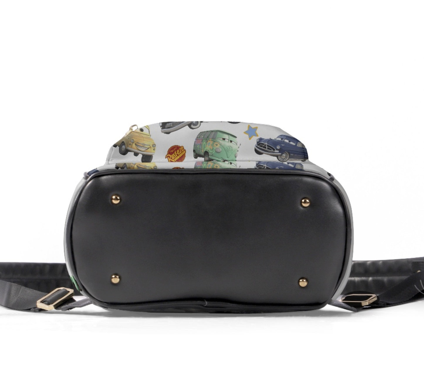 Life Is A Highway Leather Backpack