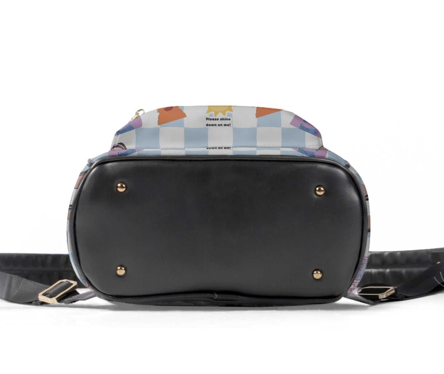 Hop Little Bunnies Leather Backpack
