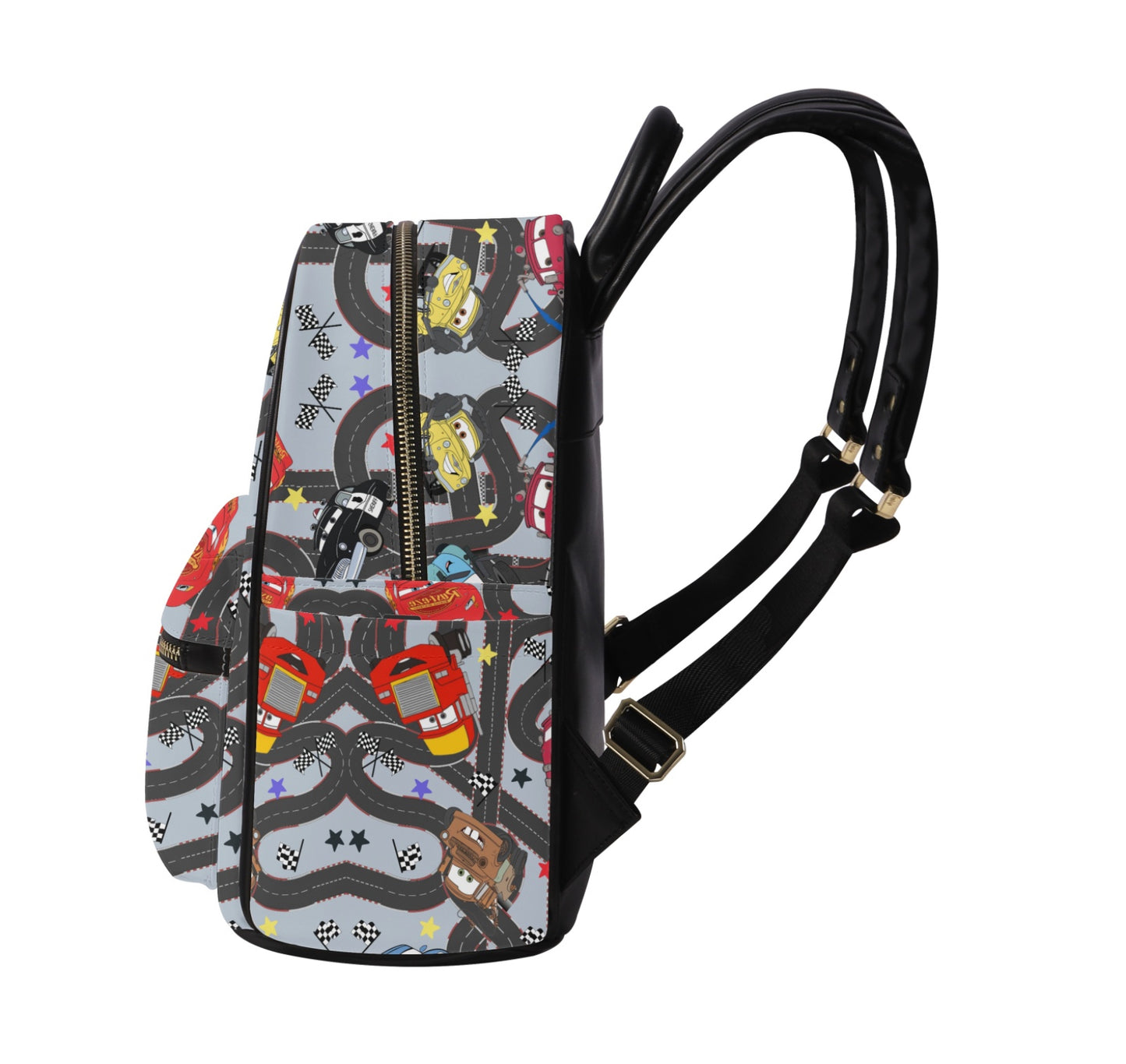 Race Ready Leather Backpack