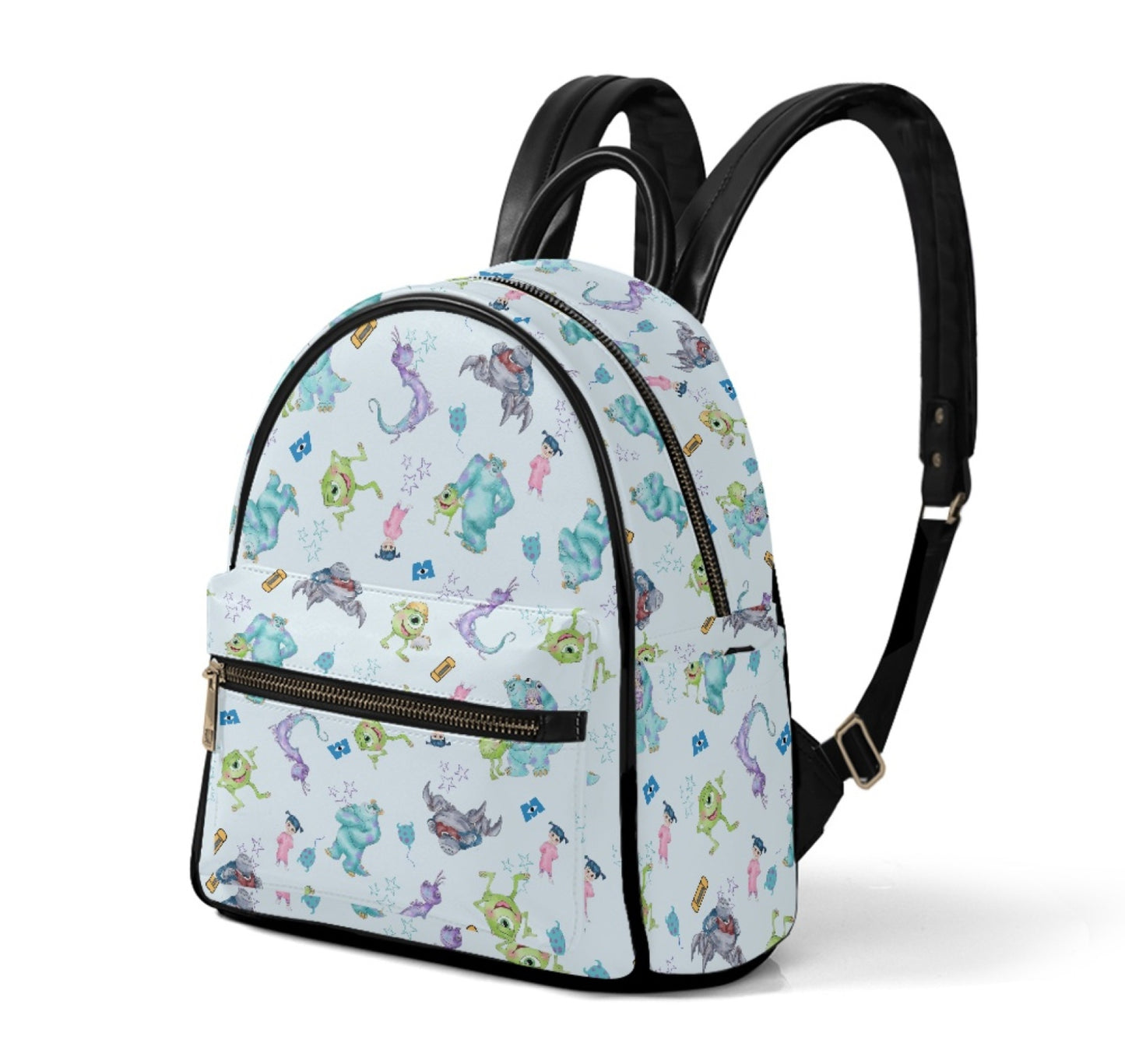 Scare Floor Leather Backpack