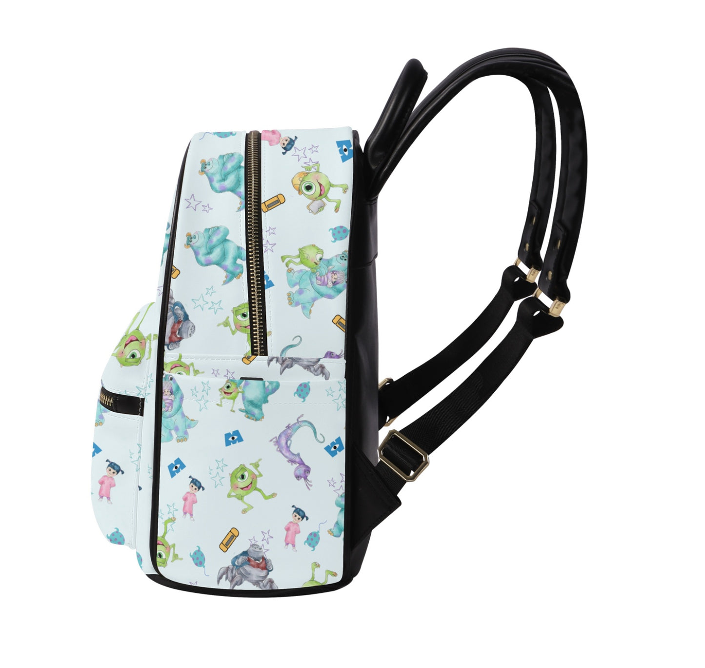 Scare Floor Leather Backpack