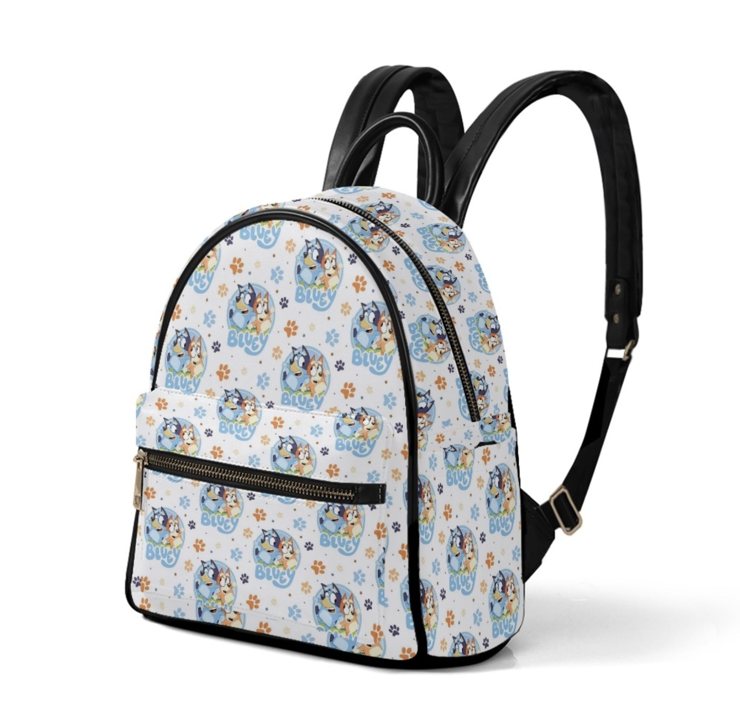 Sisters Paw Print Leather Backpack