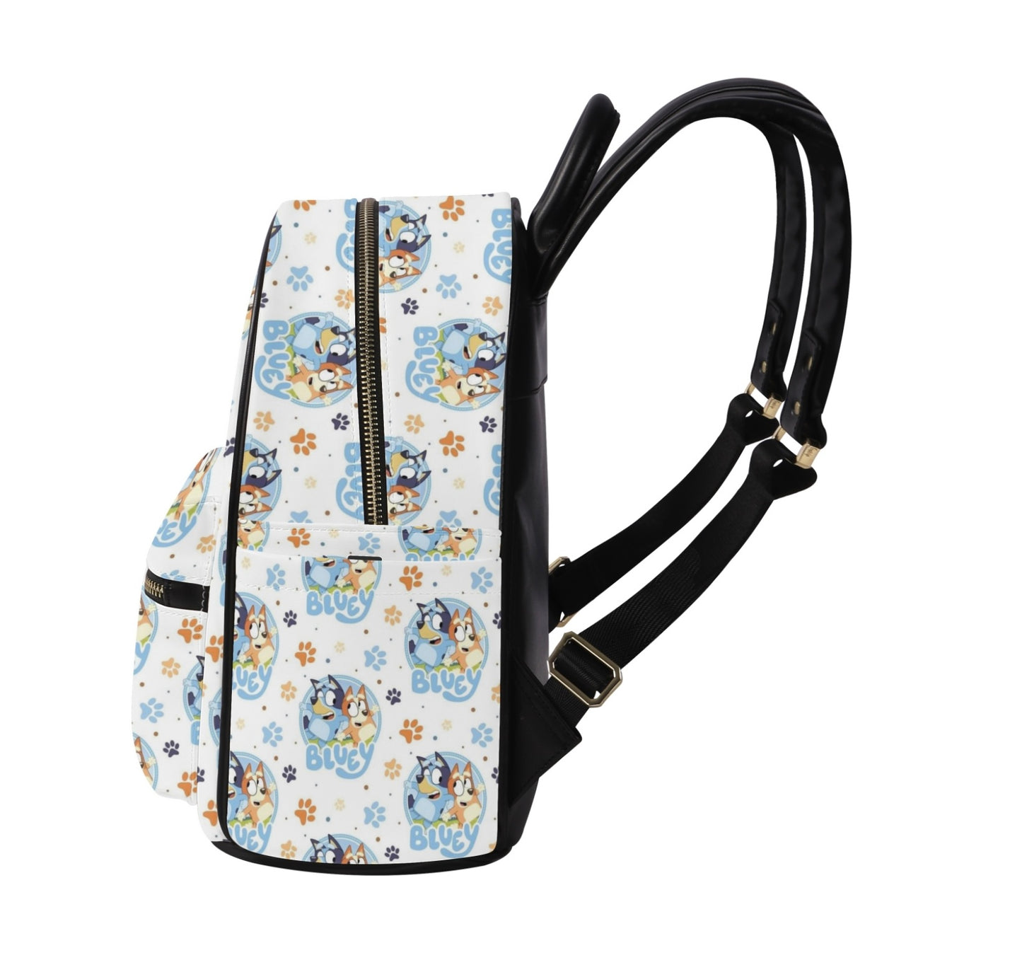 Sisters Paw Print Leather Backpack