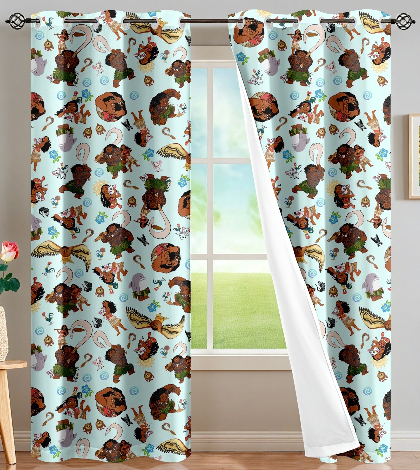 Hero Of Men Curtains