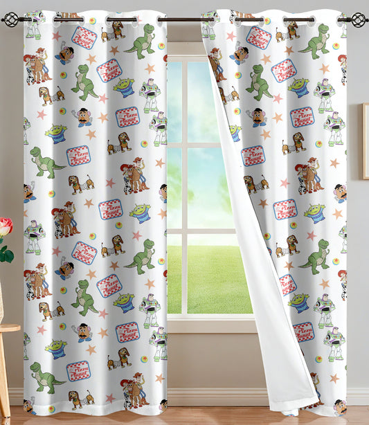 Pizza Planet Curtains