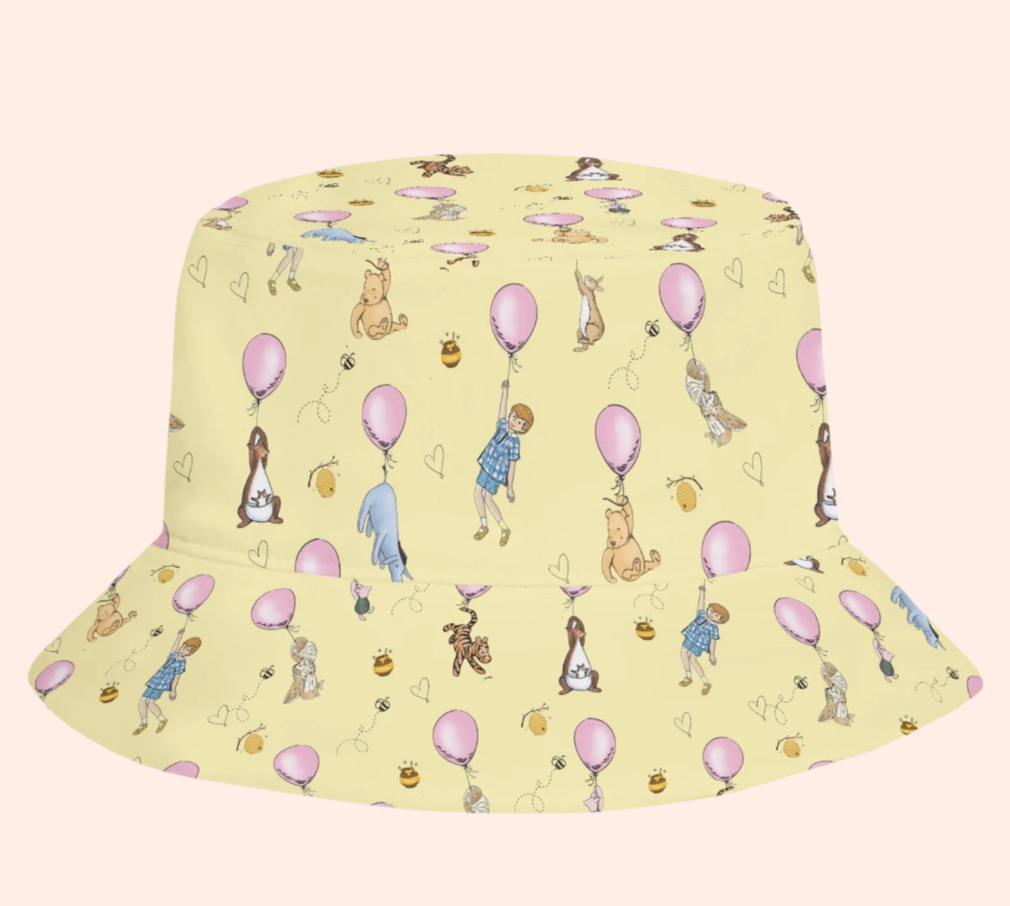 Honey Pot Pink Bucket Hat