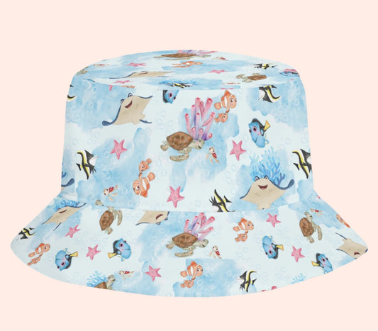 Just Keep Swimming Bucket Hat