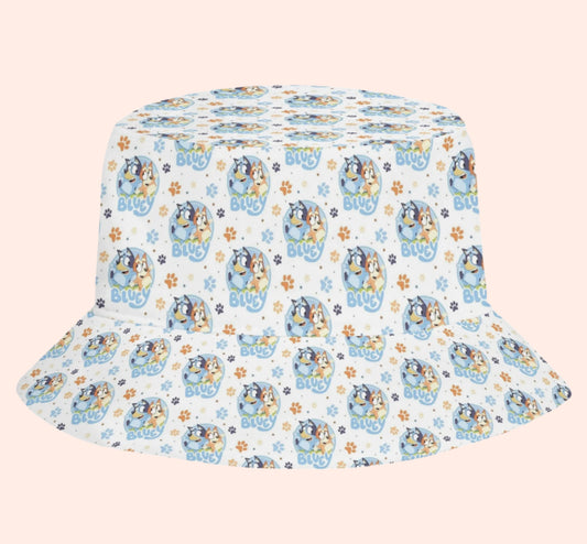 Sisters Paw Print Bucket Hat