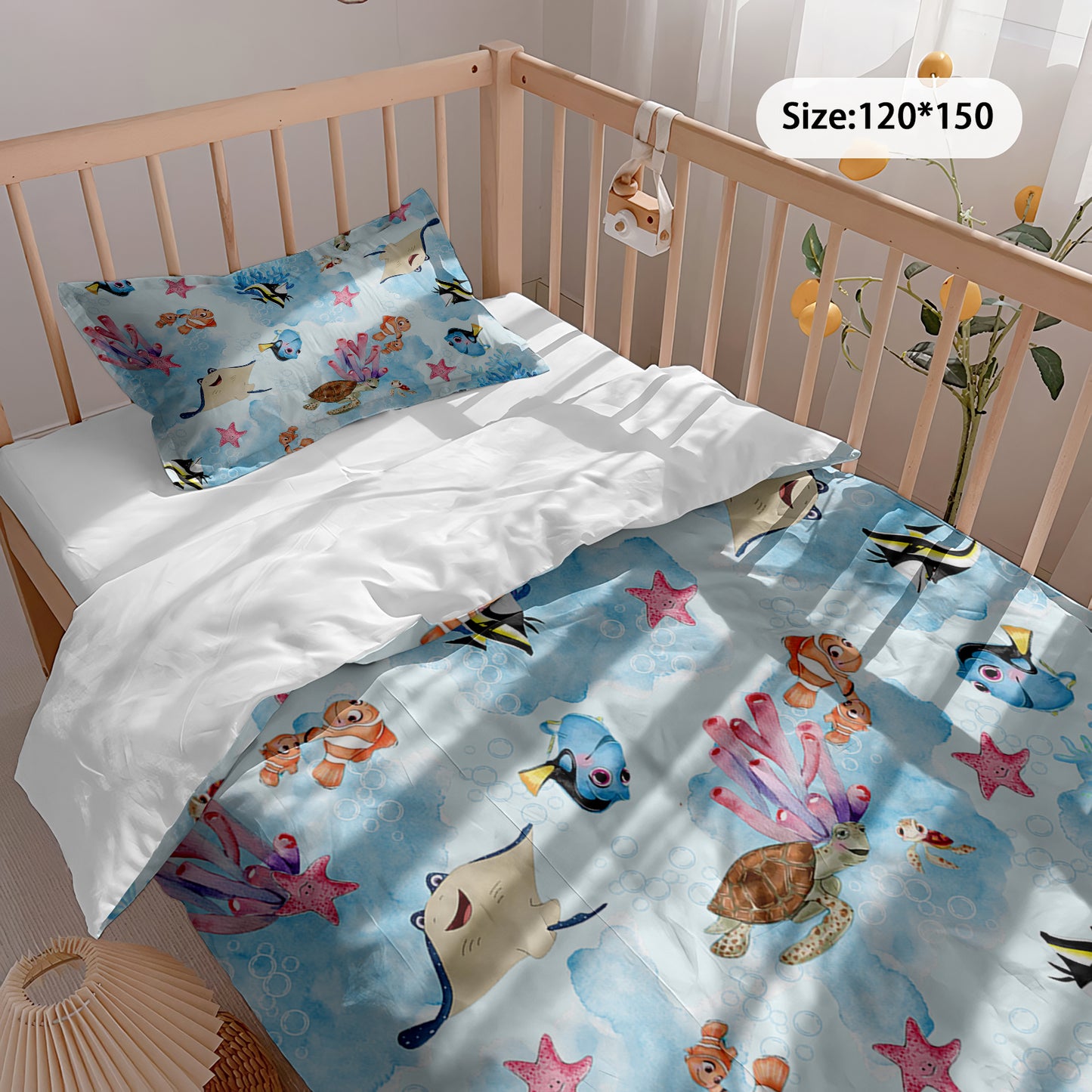 Just Keep Swimming Bedding Set