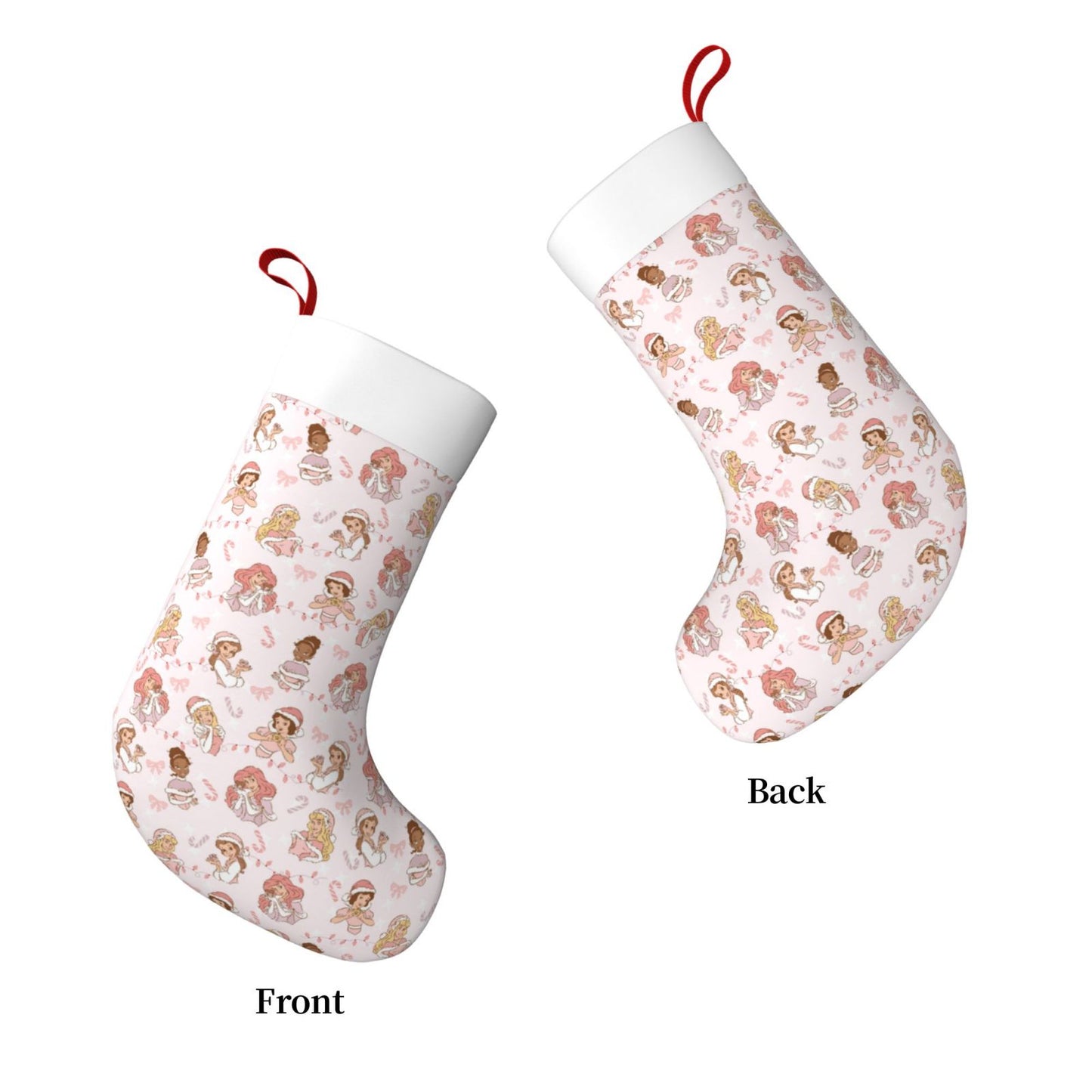 Once Upon A Snowflake Christmas Stocking