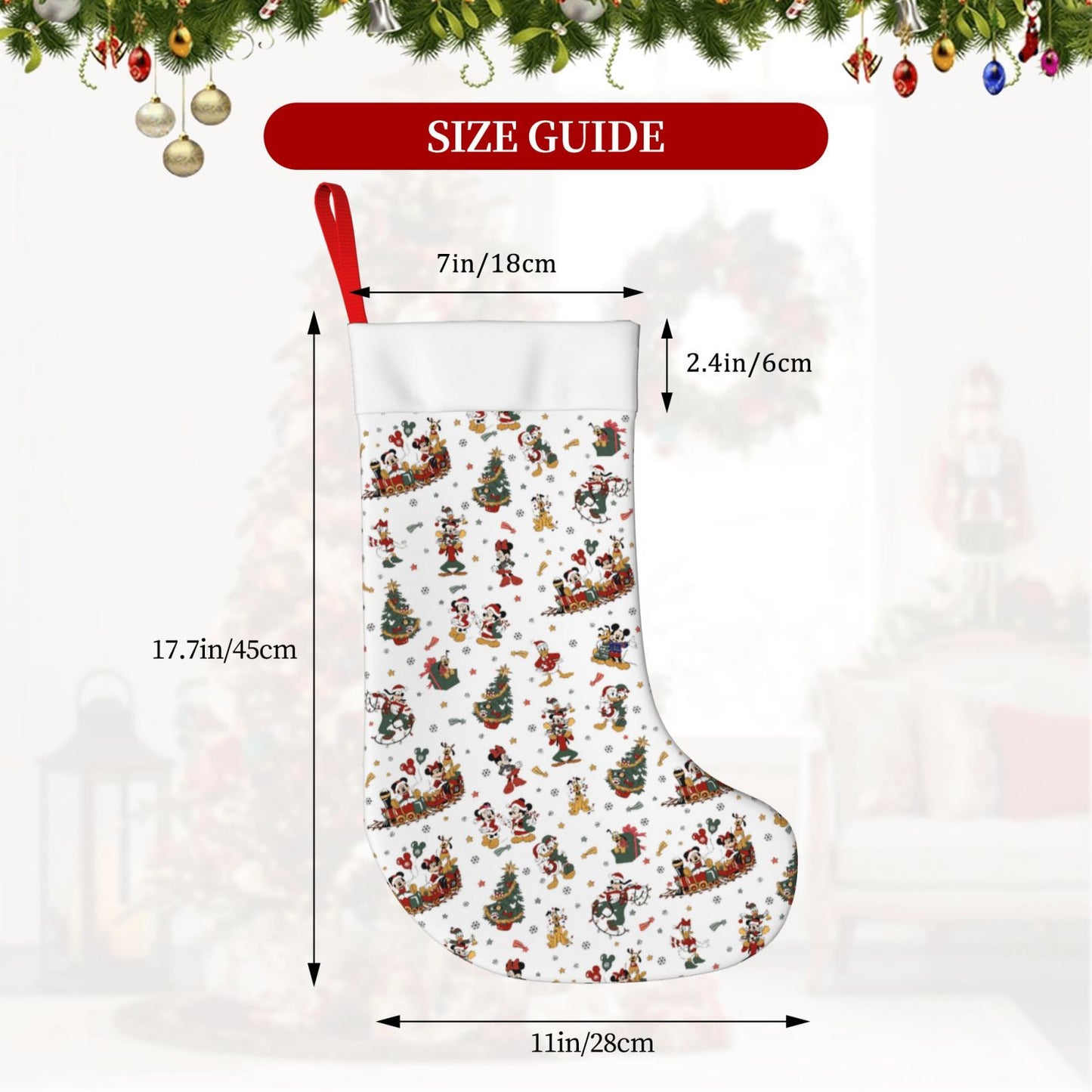 Merry Mousemas Christmas Stocking