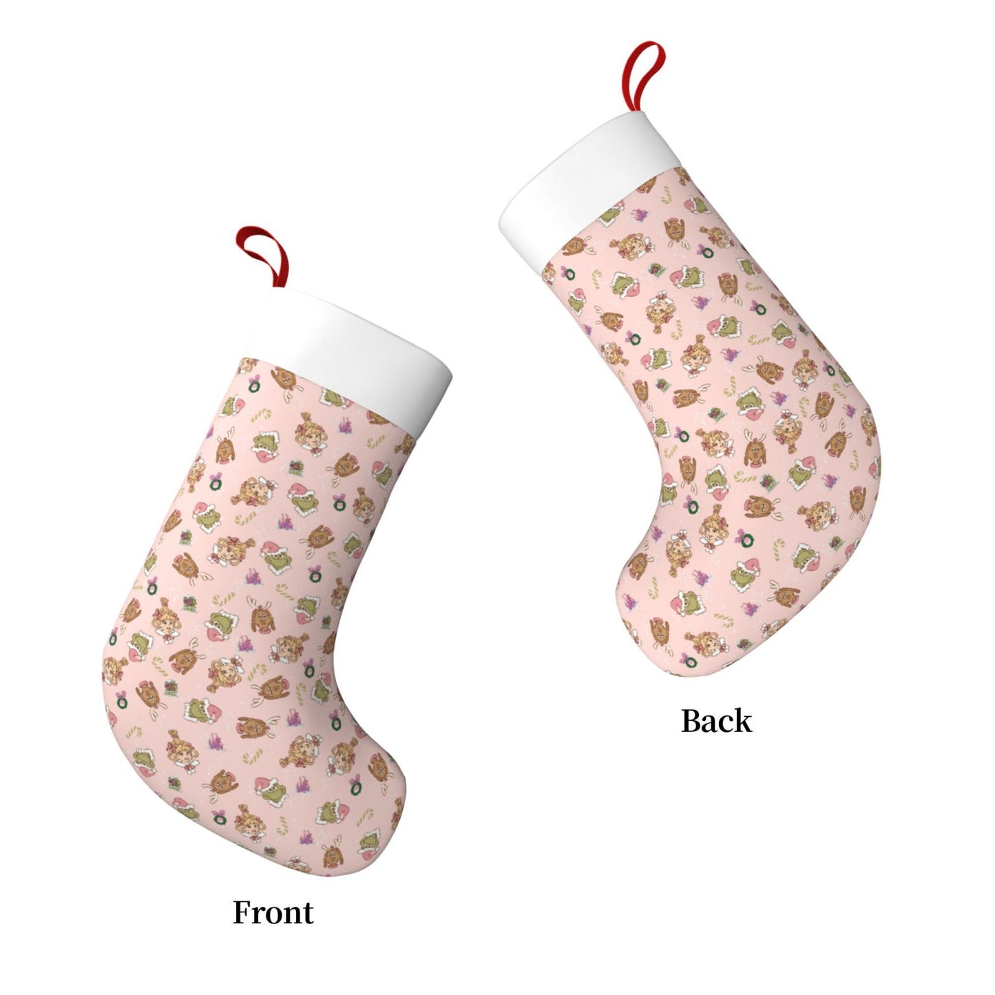 Girls Grinchmas Stocking