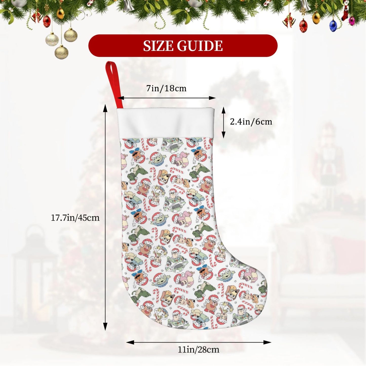 Toyland Christmas Stocking