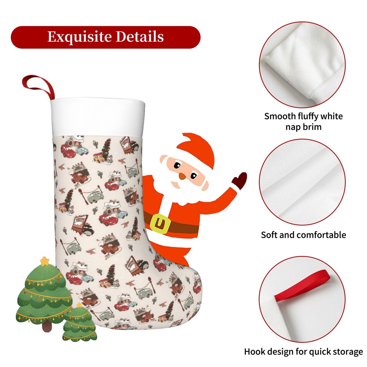 I Am SNOW Christmas Stocking
