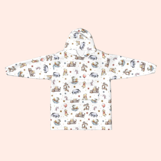 100 Acre Wood Blanket Hoodie