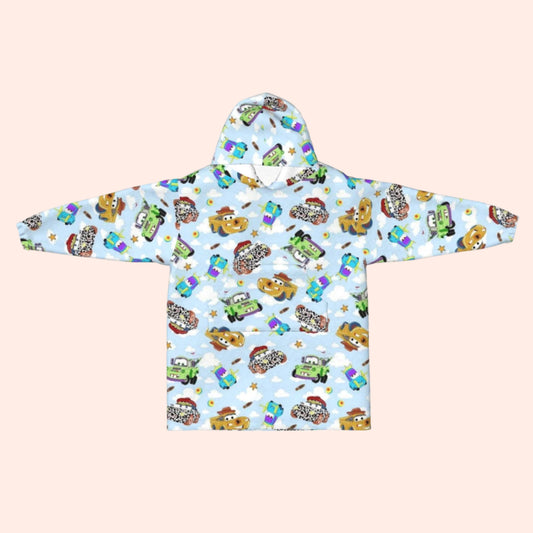 Car Story Blanket Hoodie