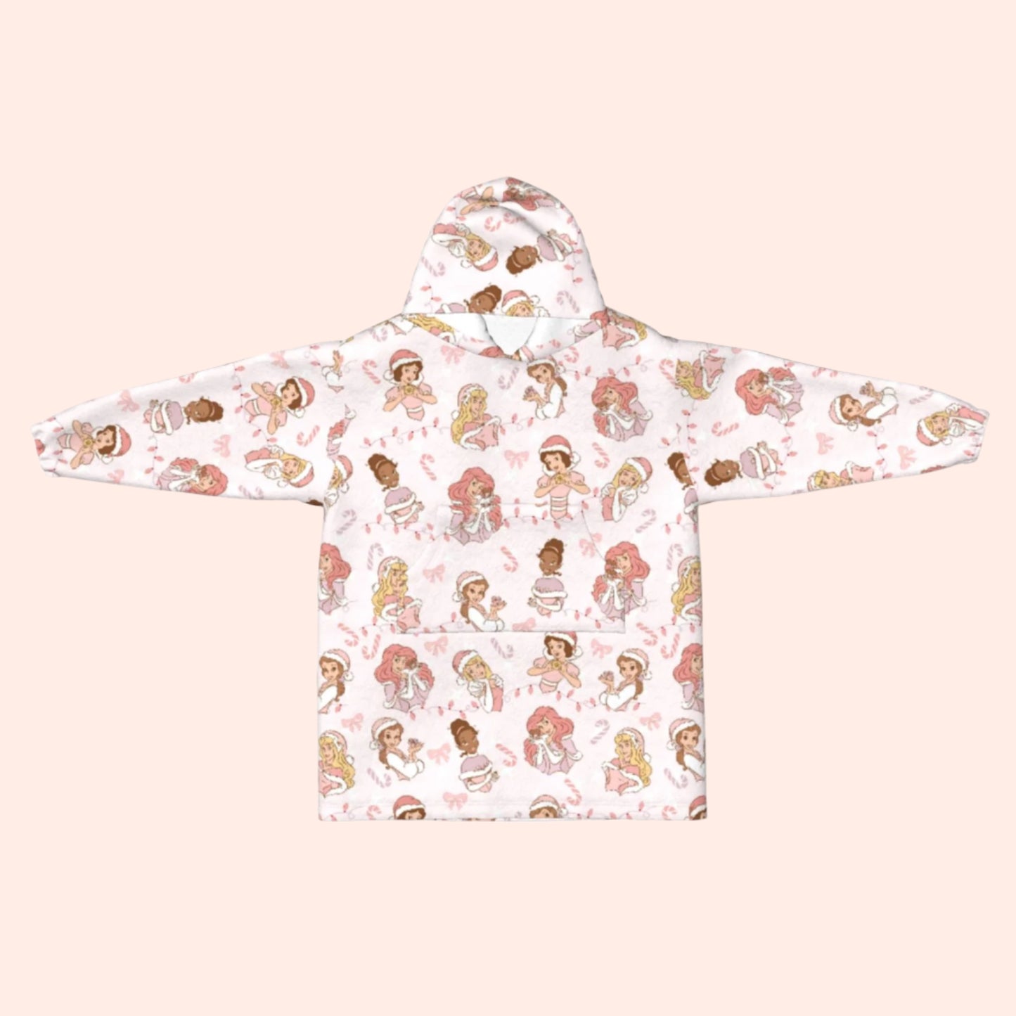 Once Upon A Snowflake Blanket Hoodie