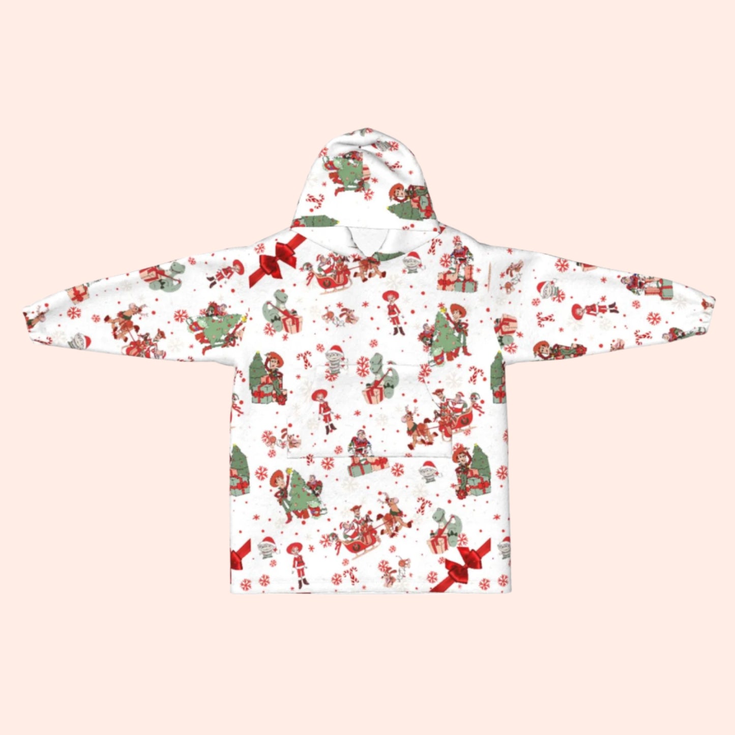 Woodys Christmas Roundup Blanket Hoodie