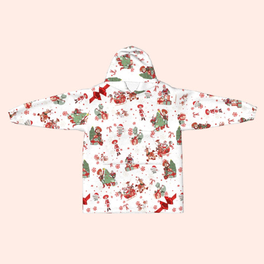 Woodys Christmas Roundup Blanket Hoodie