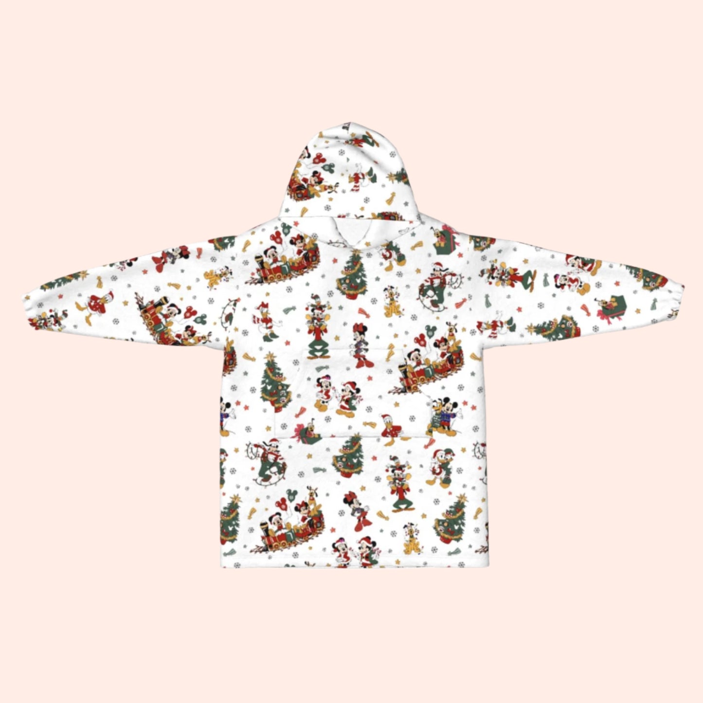 Merry Mousemas Blanket Hoodie