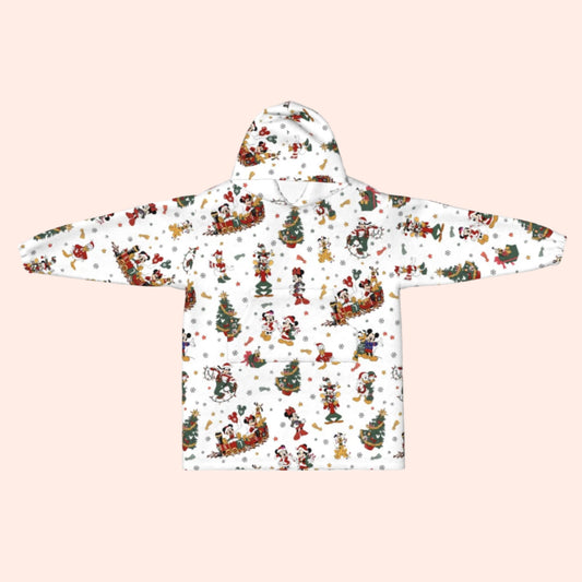 Merry Mousemas Blanket Hoodie