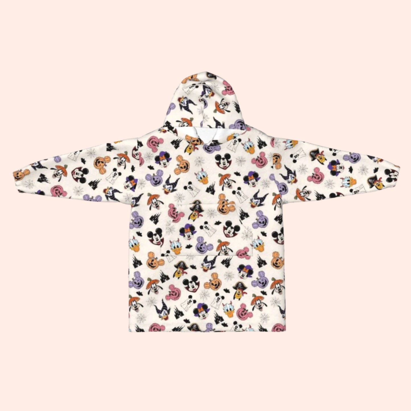 Creepy Clubhouse Blanket Hoodie