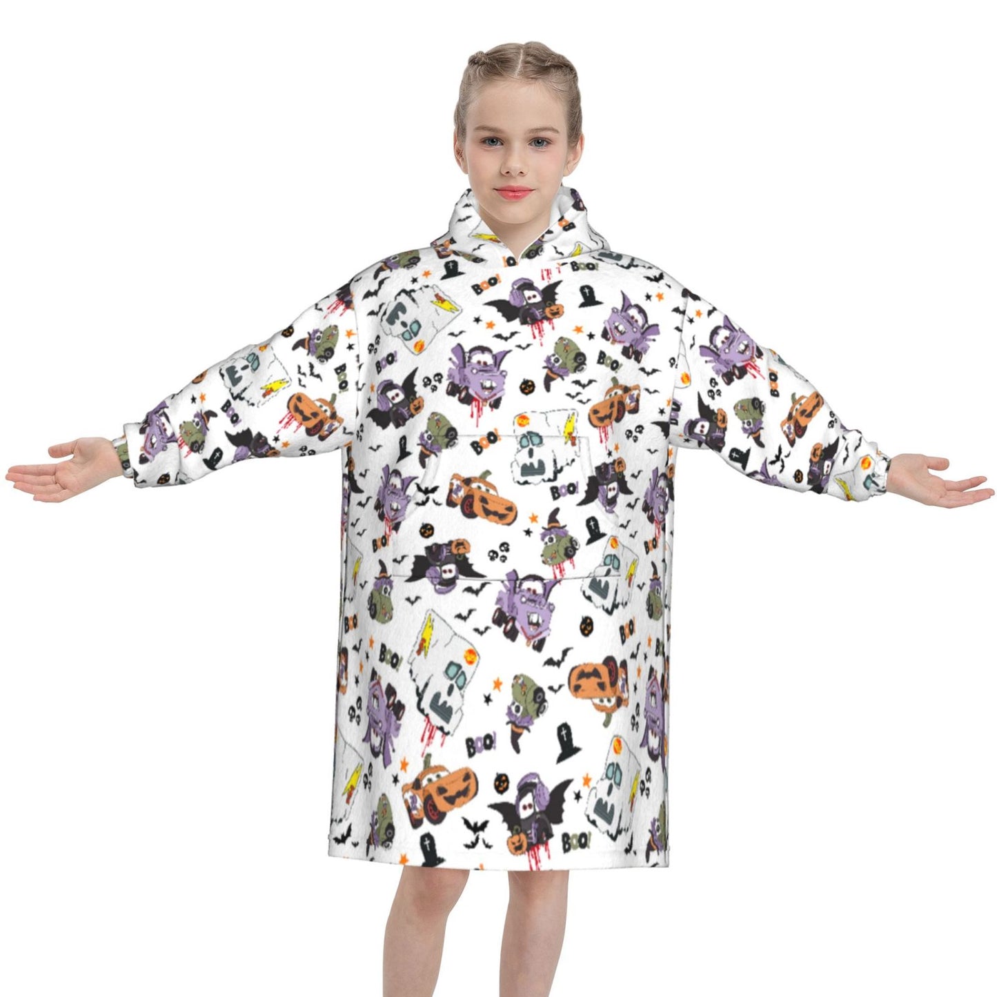 Frightening Lightning Blanket Hoodie