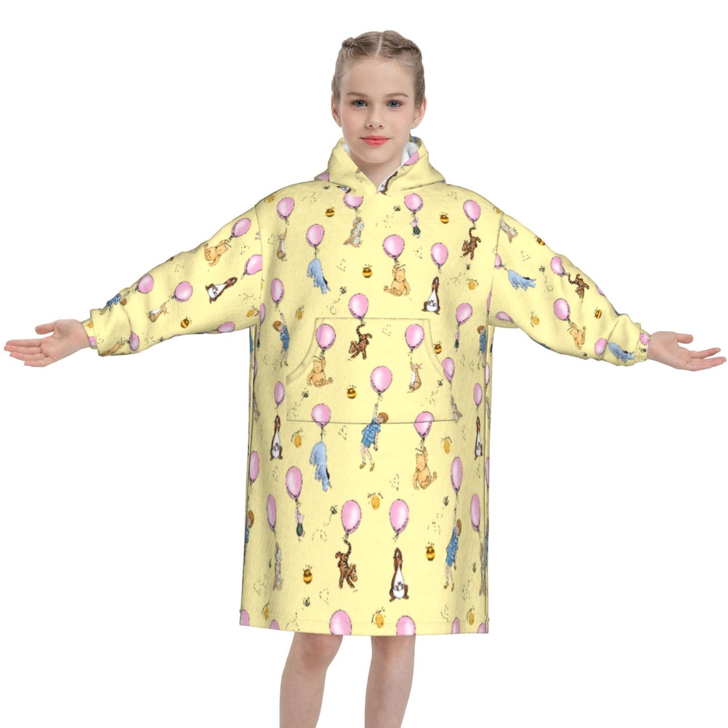 Honey Pot Pink Blanket Hoodie
