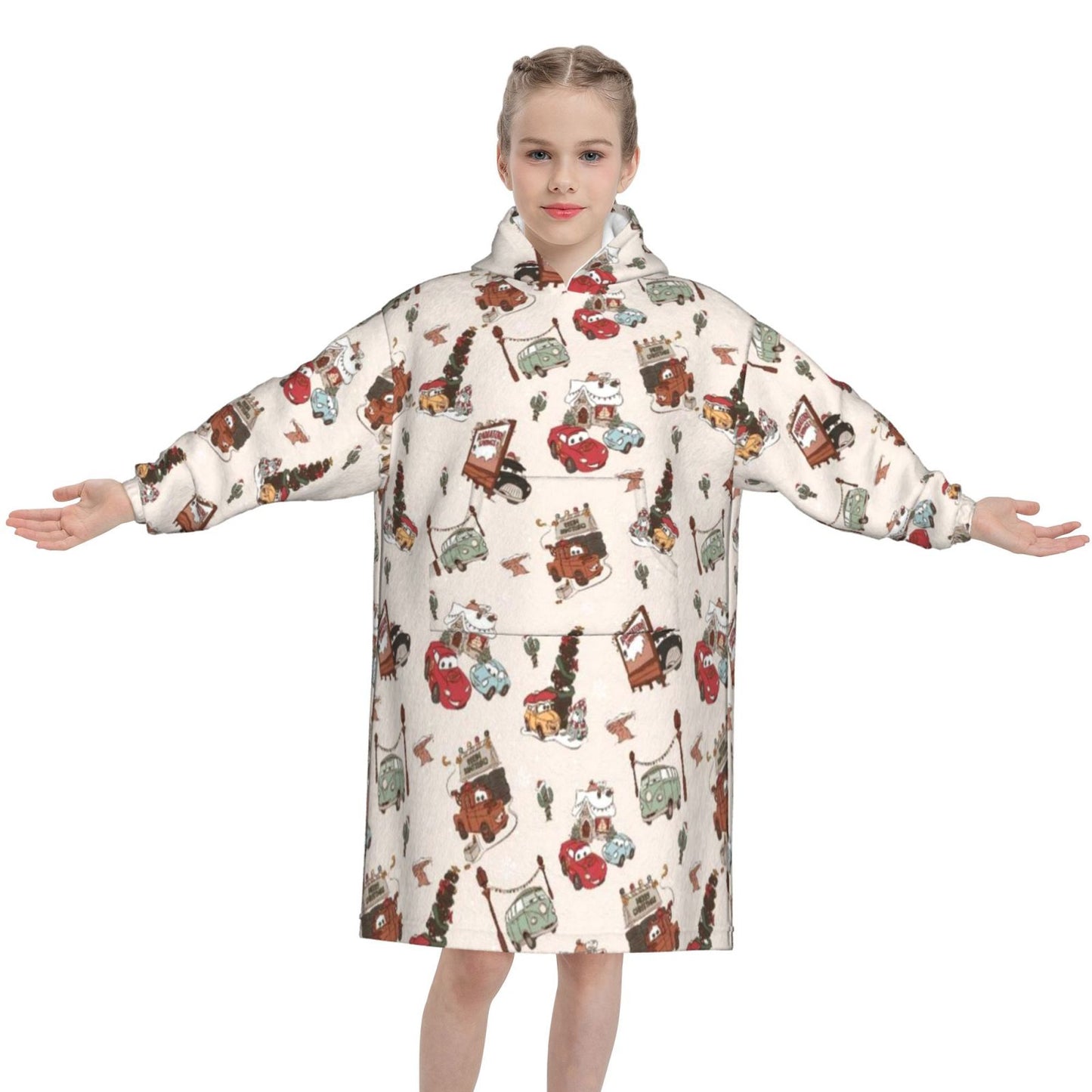 I Am Snow Blanket Hoodie