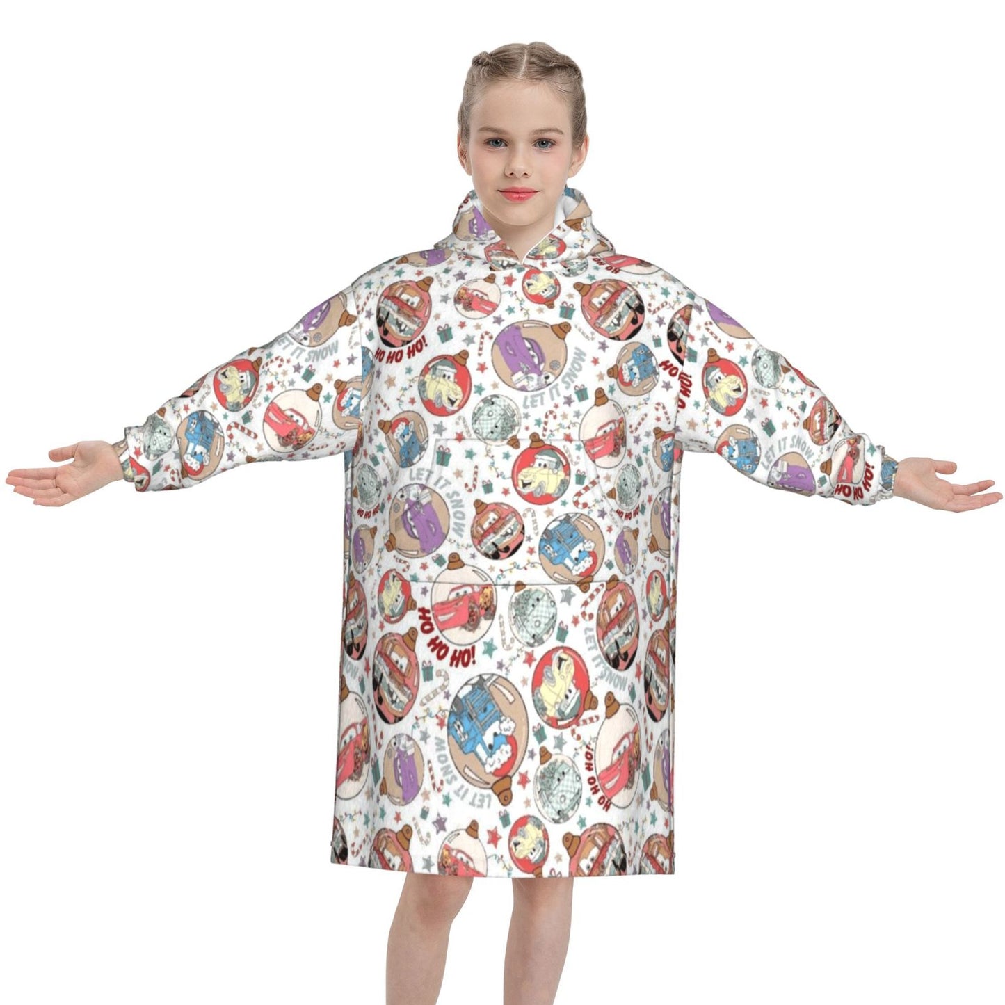 Let It VROOM Blanket Hoodie