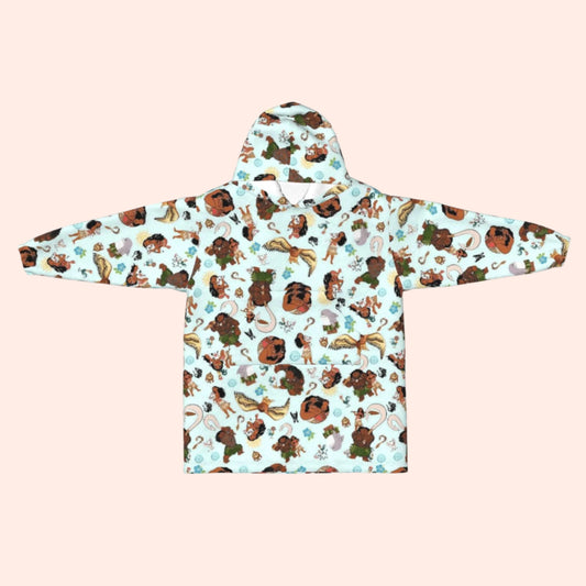 Hero Of Men Blanket Hoodie