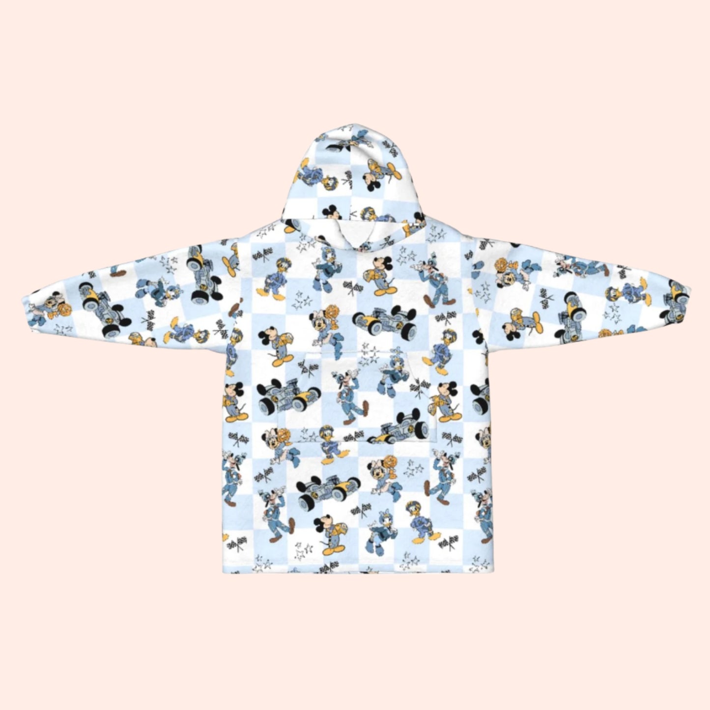 Race Day Roadsters Blanket Hoodie