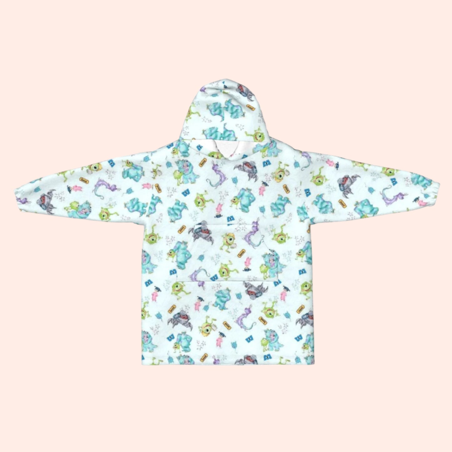 Scare Floor Blanket Hoodie