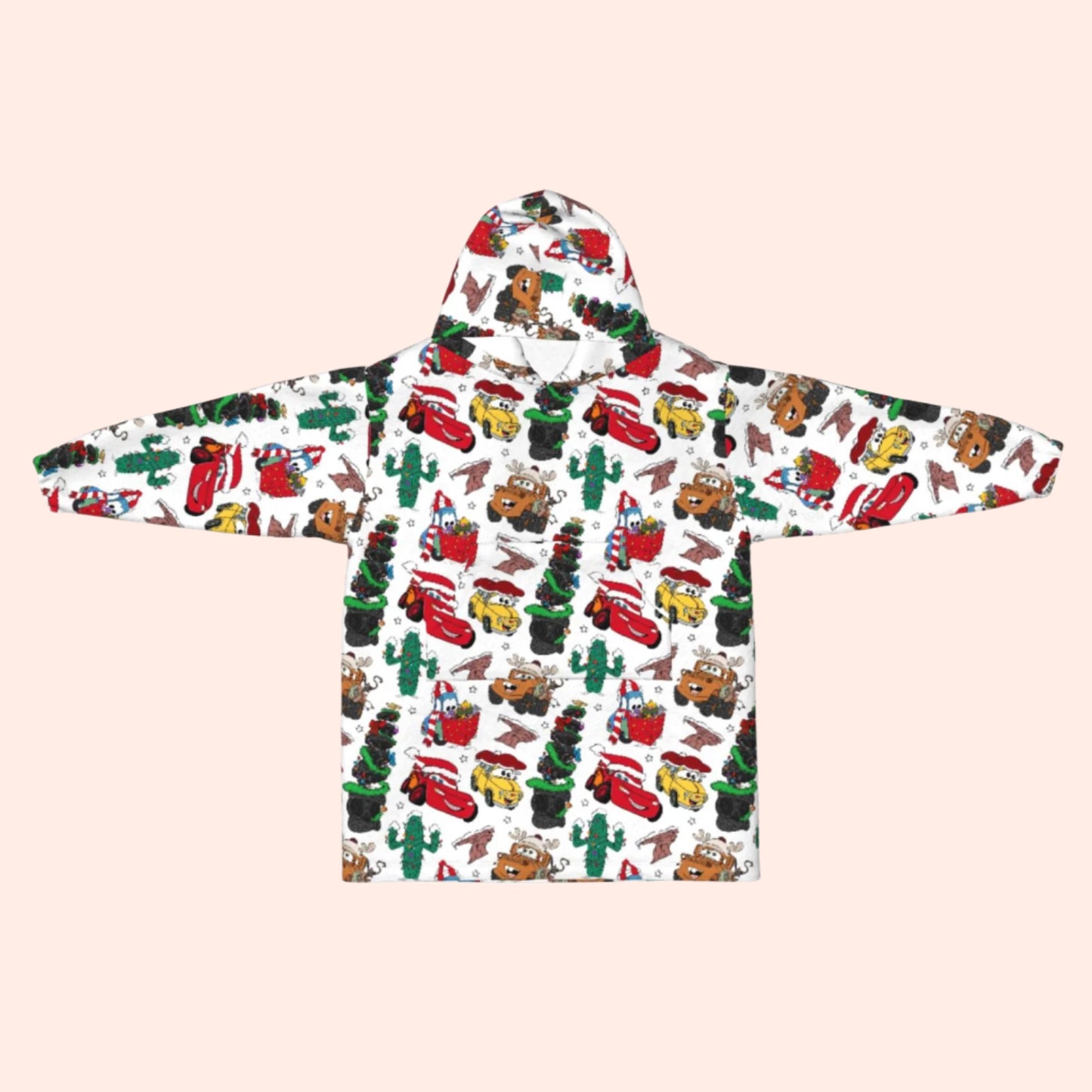 Tires & Tinsel Blanket Hoodie