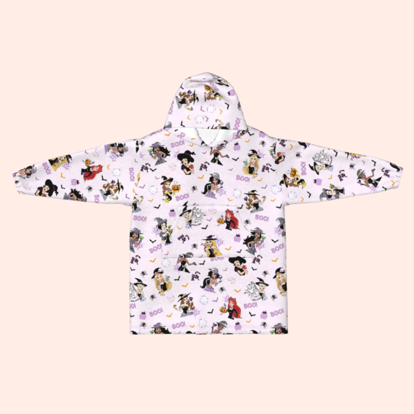 Tricks, Treats & Tiaras Blanket Hoodie
