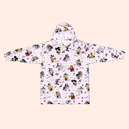 Tricks, Treats & Tiaras Blanket Hoodie