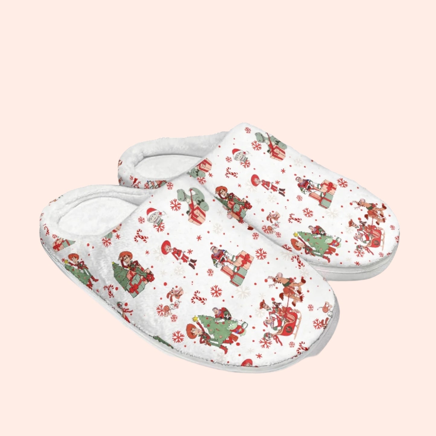 Woodys Christmas Roundup Slippers