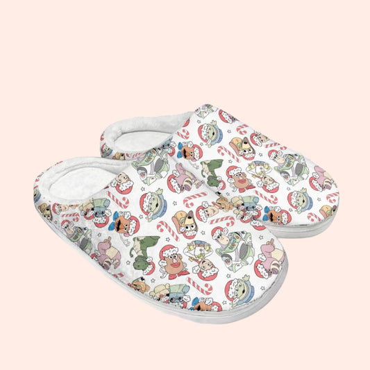 Toyland Christmas Slippers