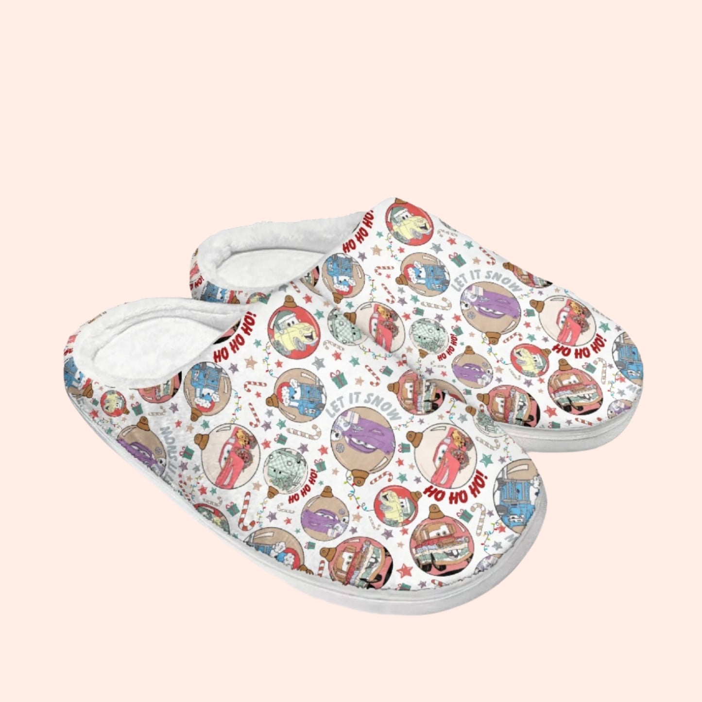 Let It VROOM Slippers