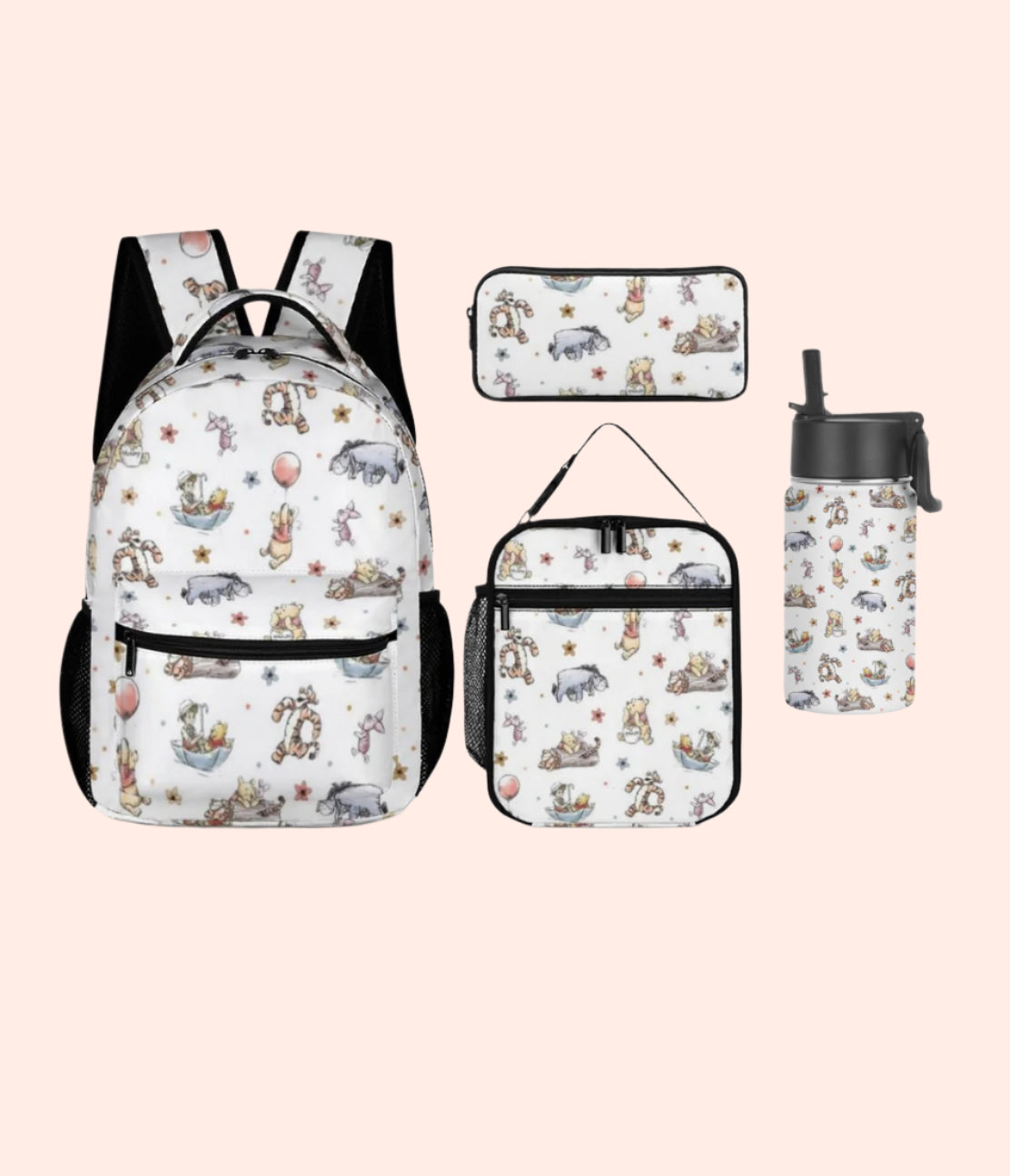 100 Acre Wood Backpack Set