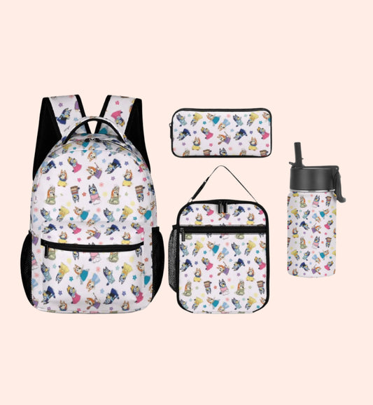Heeler Princesses Backpack Set