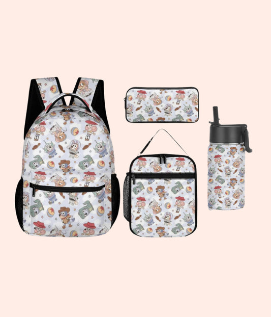 Bluey Story Backpack Set