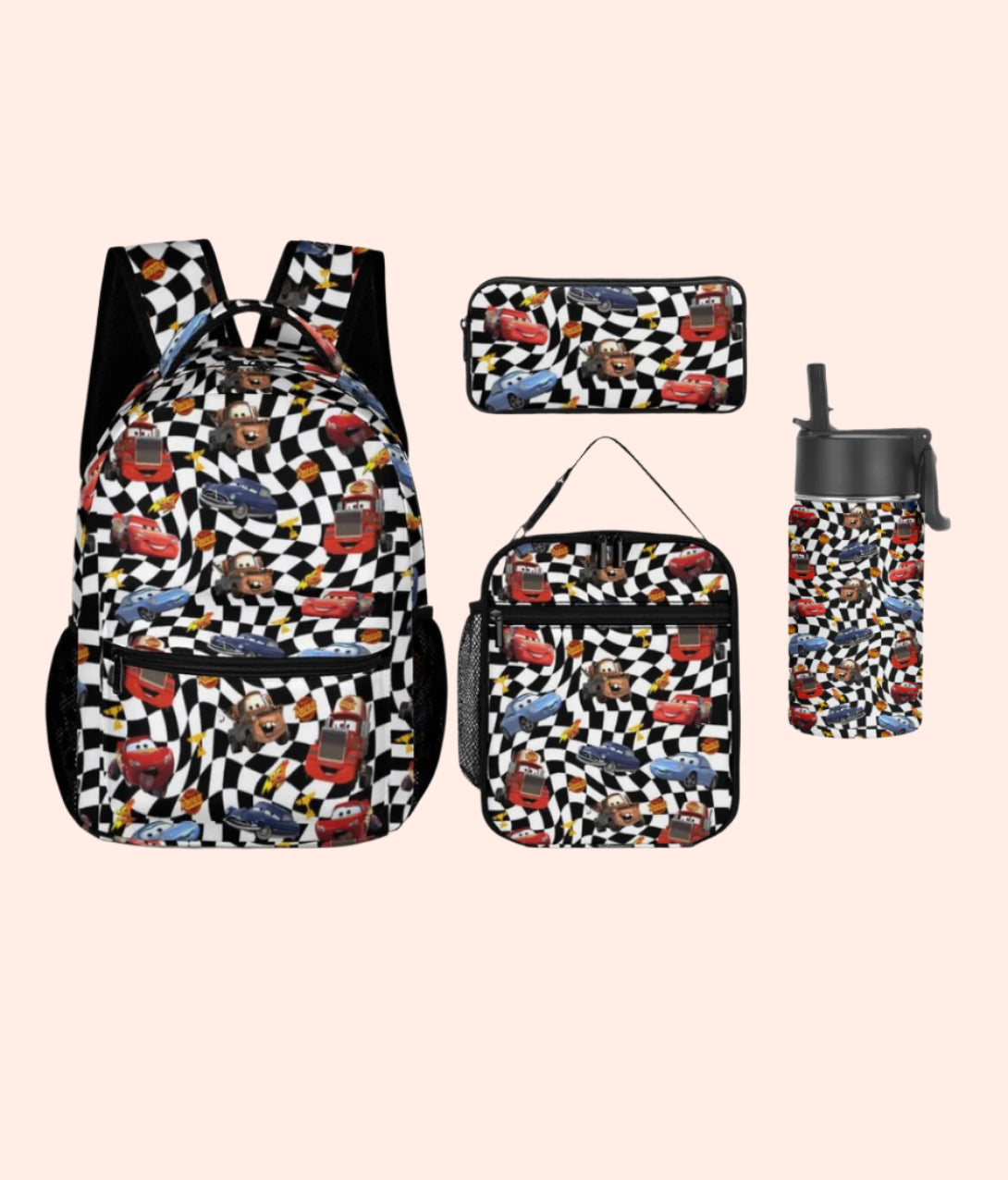 I Am Speed Backpack Set