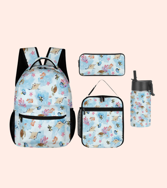 Just Keep Swimming Backpack Set