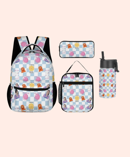 Hop Little Bunnies Backpack Set