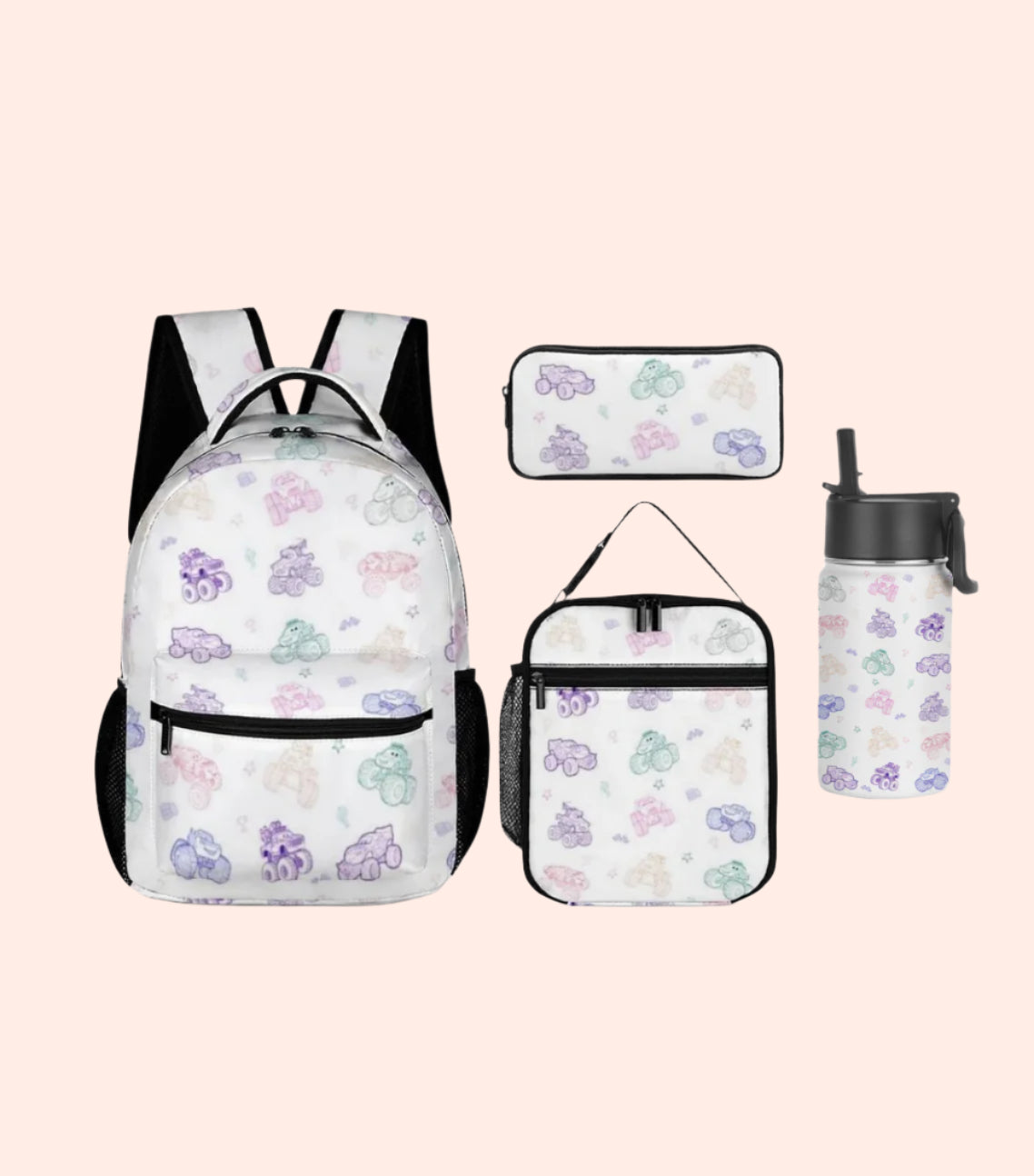 Truck-Mode Trio Backpack Set