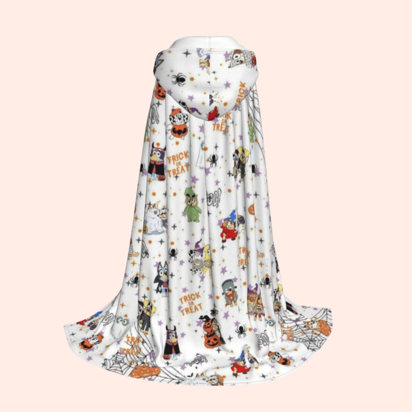 Heeler Haunted House Halloween Cape